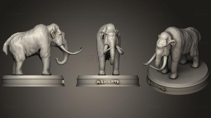 3D model Mammoth (STL)